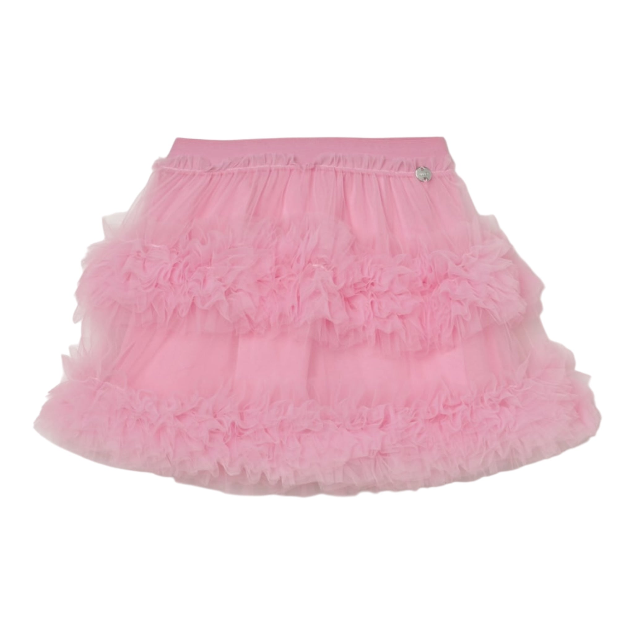 Liu Jo Gonna Tinta Unita In Tulle per Neonata KA5116N ROSA LIU JO 