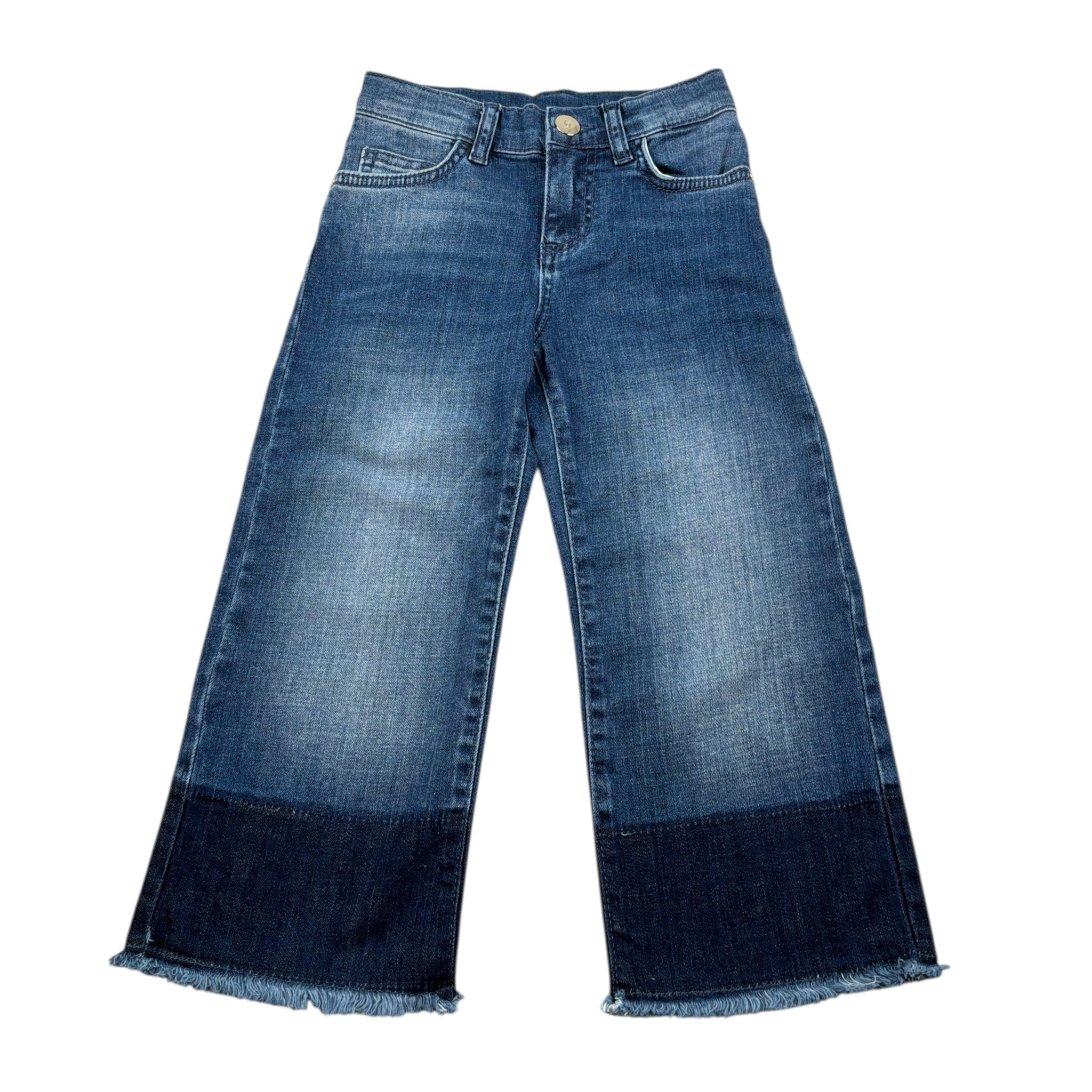 Liu Jo Jeans tinta unita Modello Palazzo Blu per Bambina KF5019 BLU LIU JO 