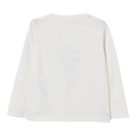 Liu Jo Shirt Girocollo tinta unita con Brillantini Bianco per Neonata KF5076 BIANCO LIU JO 