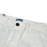 Liu Jo Pantalone tinta unita con Girovita Regolabile Bianco per Bambino QA2057 BIANCO LIU JO 
