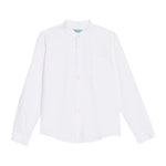Liu Jo Camicia Tinta Unita Manica Lunga per Bambino QA3084T3401 BIANCO LIU JO 