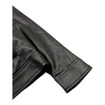 Liu Jo Giubbino In Ecopelle Tinta Unita con Zip E Capuccio per Bambino QF3003 NERO LIU JO 