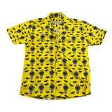 Louis Dieudonne' Camicia Tinta Unita Mezza Manica Stampa Batman per Bambino LD01BOW GIALLO LOUIS DIEUDONNE' 