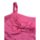 Lu Lu By Miss Grant Top Bretelline tinta unita Rosa per Bambina LL2732 ROSA LU LU BY MISS GRANT 