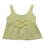 Lu Lu By Miss Grant Top Giromanica Tinta Unita per Bambina LL3399 GIALLO LU LU BY MISS GRANT 