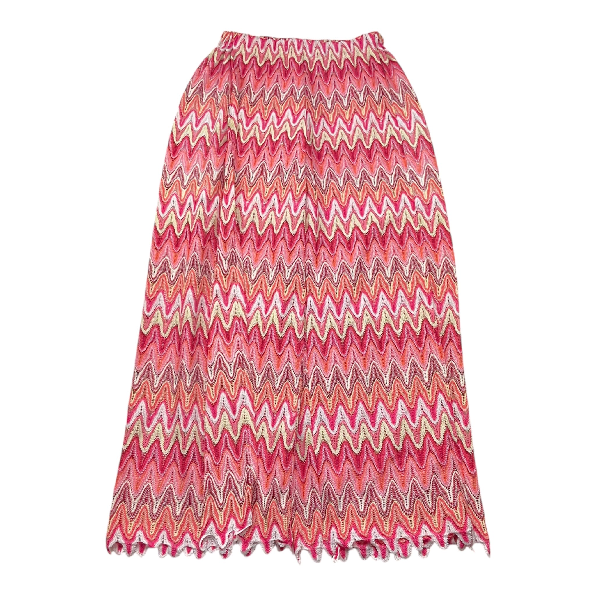 Lu Lu By Miss Grant Pantalone Tinta Unita con Fantasia per Bambina LL3465 FUXIA LU LU BY MISS GRANT 