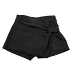 Lu Lu By Miss Grant Short tinta unita Modello Gonna Nero per Bambina LL3466 NERO LU LU BY MISS GRANT 