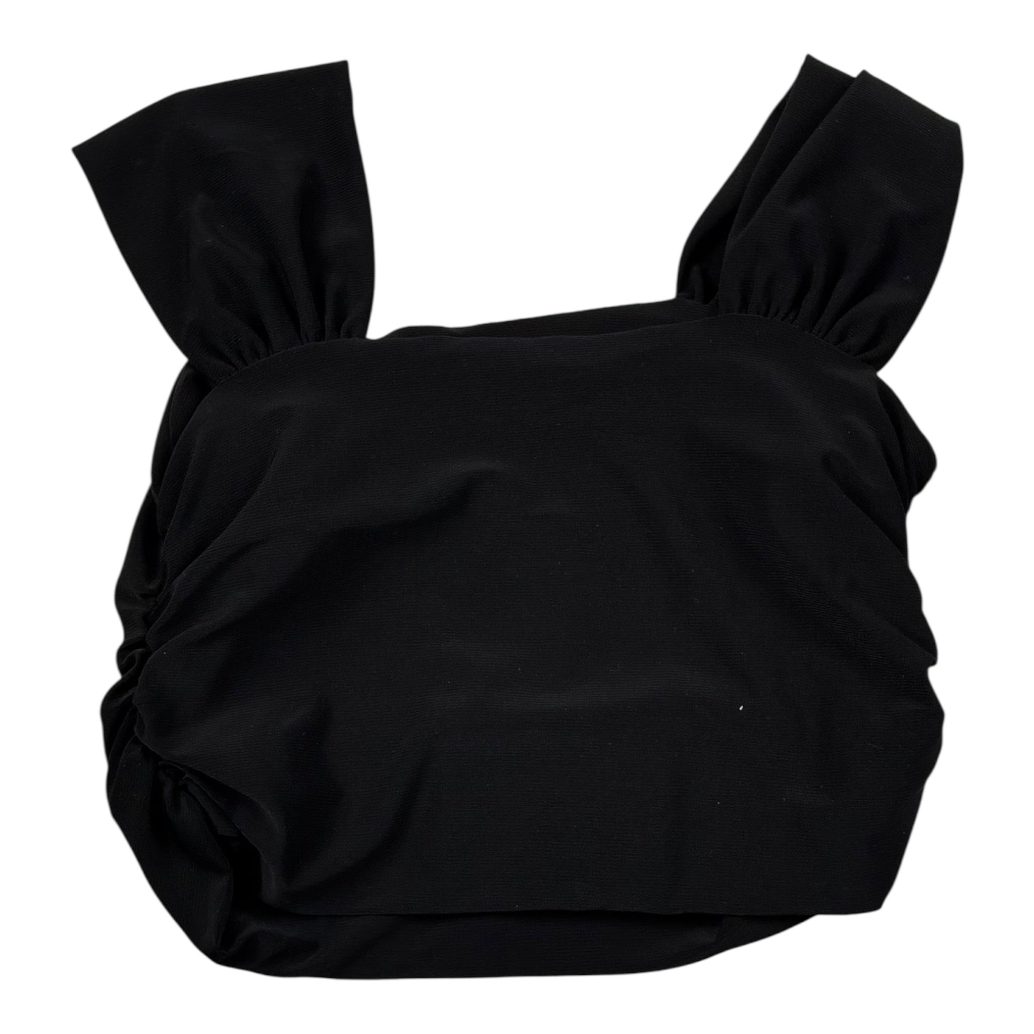 Lu Lu By Miss Grant Top tinta unita A Bretelle Nero per Bambina LL3489 NERO LU LU BY MISS GRANT 