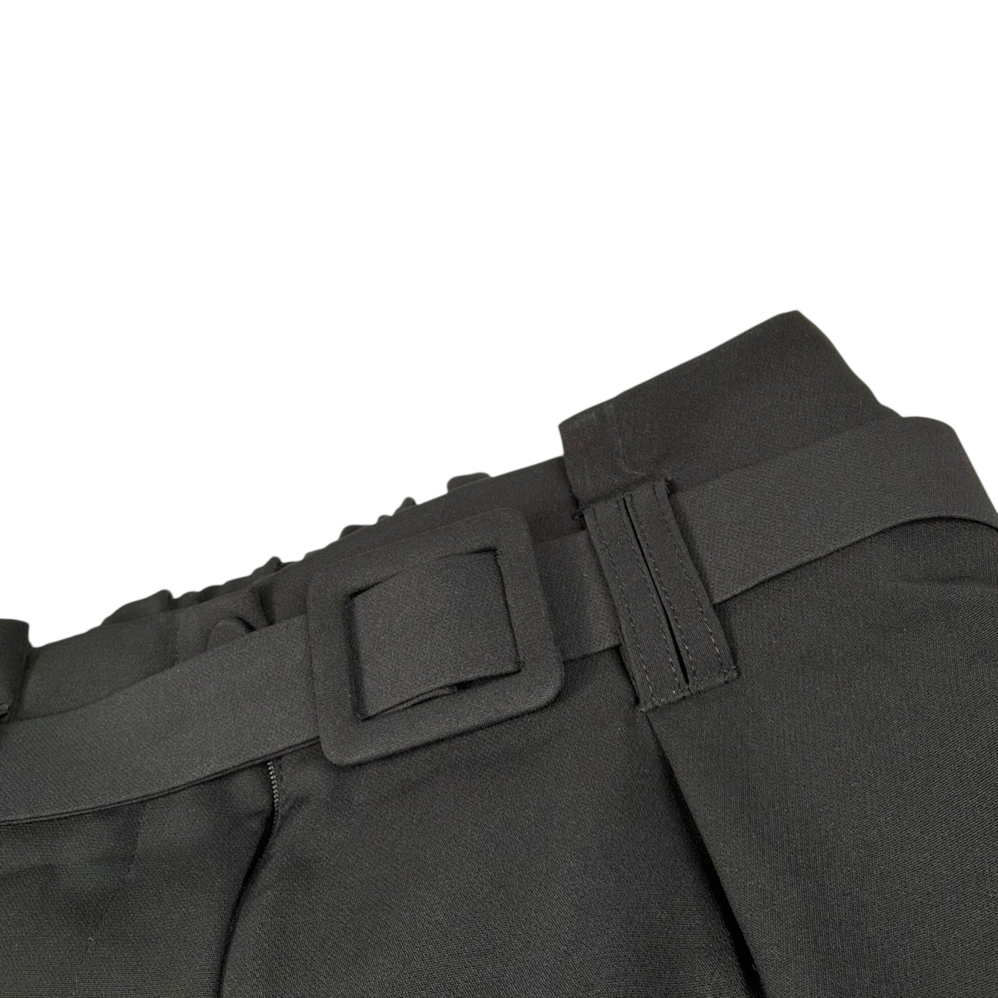 Lu Lu By Miss Grant Pantalone tinta unita Modello A Palazzo Nero per Bambina LL3519 NERO LU LU BY MISS GRANT 
