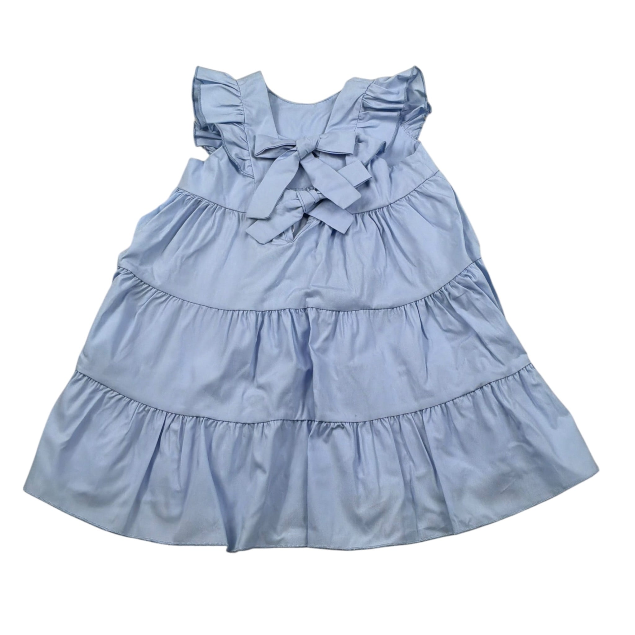 M+E' Abito Mezza Manica tinta unita Azzurro per Neonata U1399 AZZURRO M+E' 