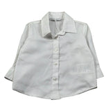 M+E' Camicia Manica Lunga Tint Unita Bianco per Bambino UE0448 BIANCO M+E' 