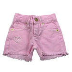 M+E' Short In Denim tinta unita Rosa per Neonata UE1304 ROSA M+E' 