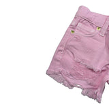 M+E' Short In Denim tinta unita Rosa per Neonata UE1304 ROSA M+E' 