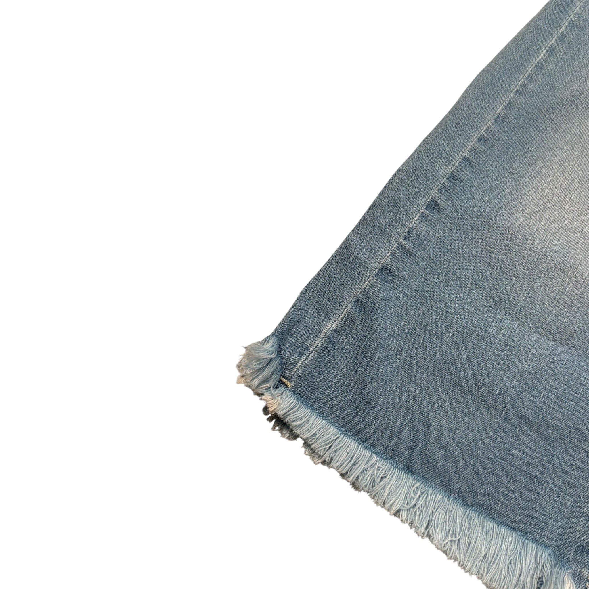 M+E' Jeans tinta unita Modello Palazzo Azzurro per Bambina UE1701J AZZURRO M+E' 