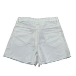 M+E' Short In Denim tinta unita con Girovita Regolabile Bianco per Neonata UE1704X BIANCO M+E' 