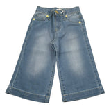 M+E' Jeans tinta unita Modello Palazzo Azzurro per Bambina UE1706NX AZZURRO M+E' 