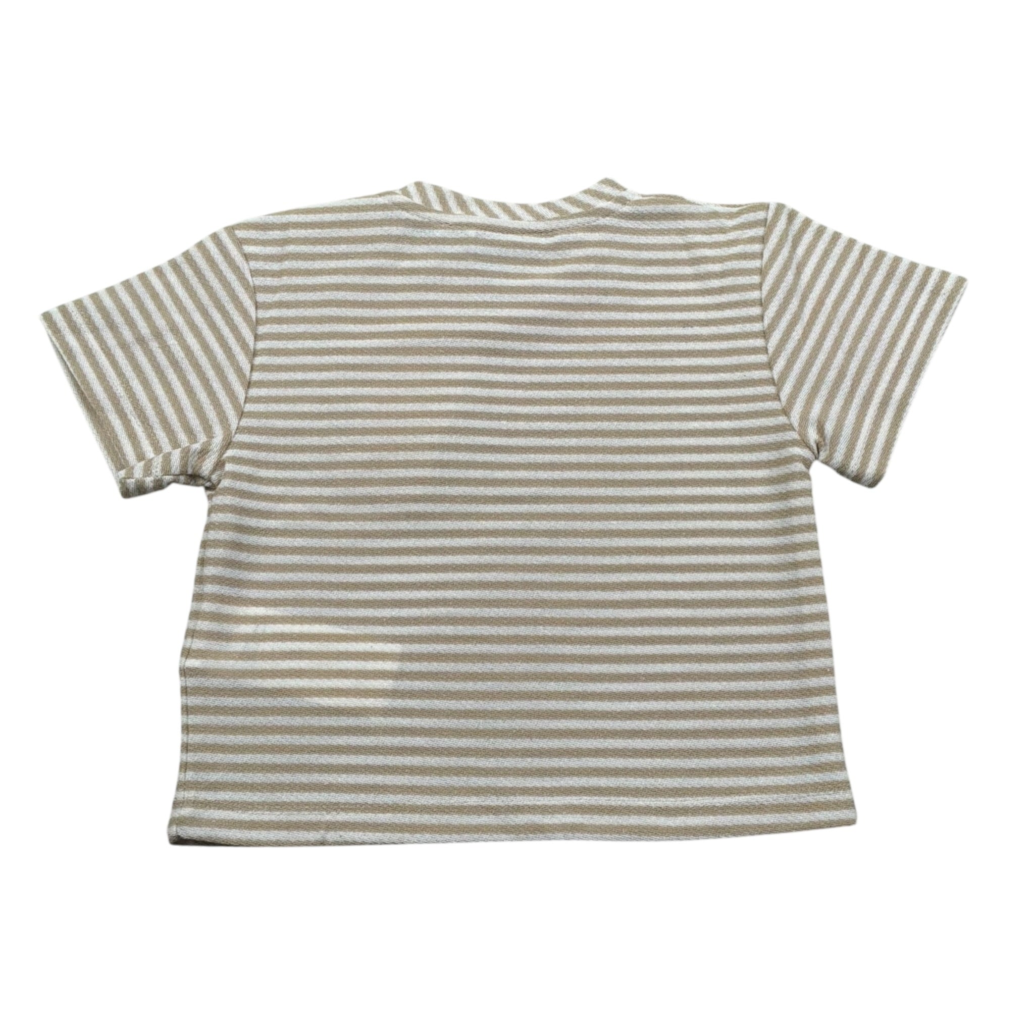 M+E' T-Shirt Fantasia A Irghe Sabbia per Bambino UEM0510 SABBIA M+E' 