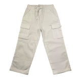 M+E' Pantalone Tinta Unita con Elastico In Vita per Bambino UEM0531N BIANCO M+E' 
