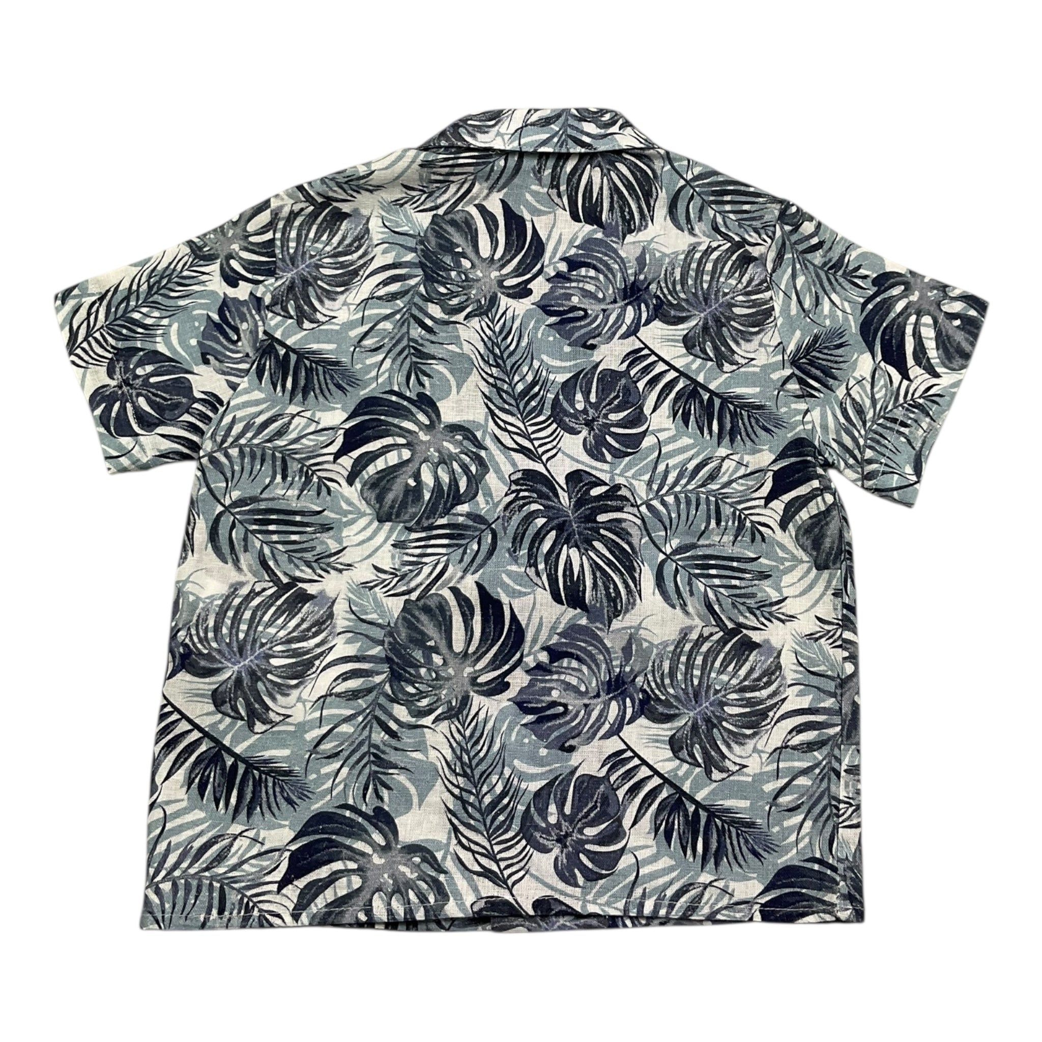 M+E' Camicia Mezza Manica Stampa Fantasia per Bambino UEM0542 BLU M+E' 