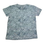M+E' T-Shirt Girocollo Tinta Unita con Stampe per Neonato UEM0561N AZZURRO M+E' 