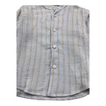 M+E' Camicia Manica Lunga Tinta Unita per Neonato UEM0580 AZZURRO M+E' 
