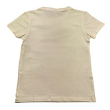 M+E' T-Shirt Girocollo Tinta Unita con Foulard per Neonato UEM0584 PANNA M+E' 