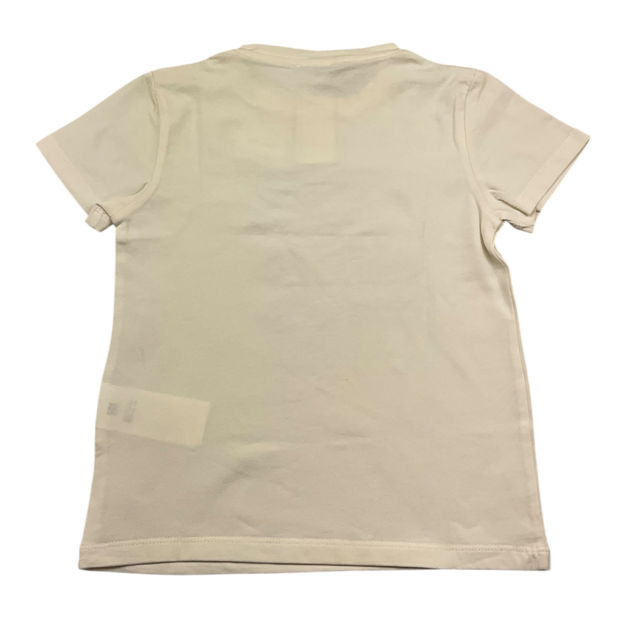 M+E' T-Shirt Girocollo Tinta Unita con Foulard per Neonato UEM0585N PANNA M+E' 