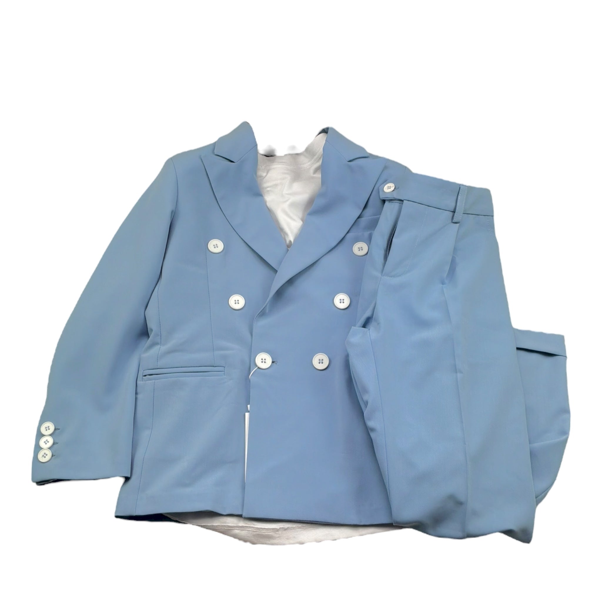 Macleod Completo 3 Pezzi Pantalone-Giacca-T-Shirts per Bambino P516F AZZURRO MACLEOD 