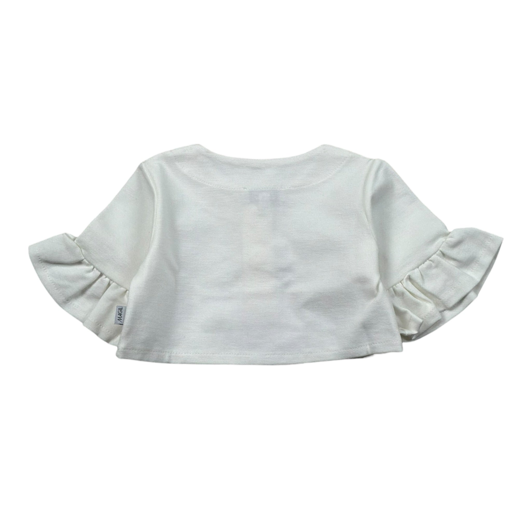 Magil Coprispalle Tinta Unita per Bambina DN33041J BIANCO MAGIL 