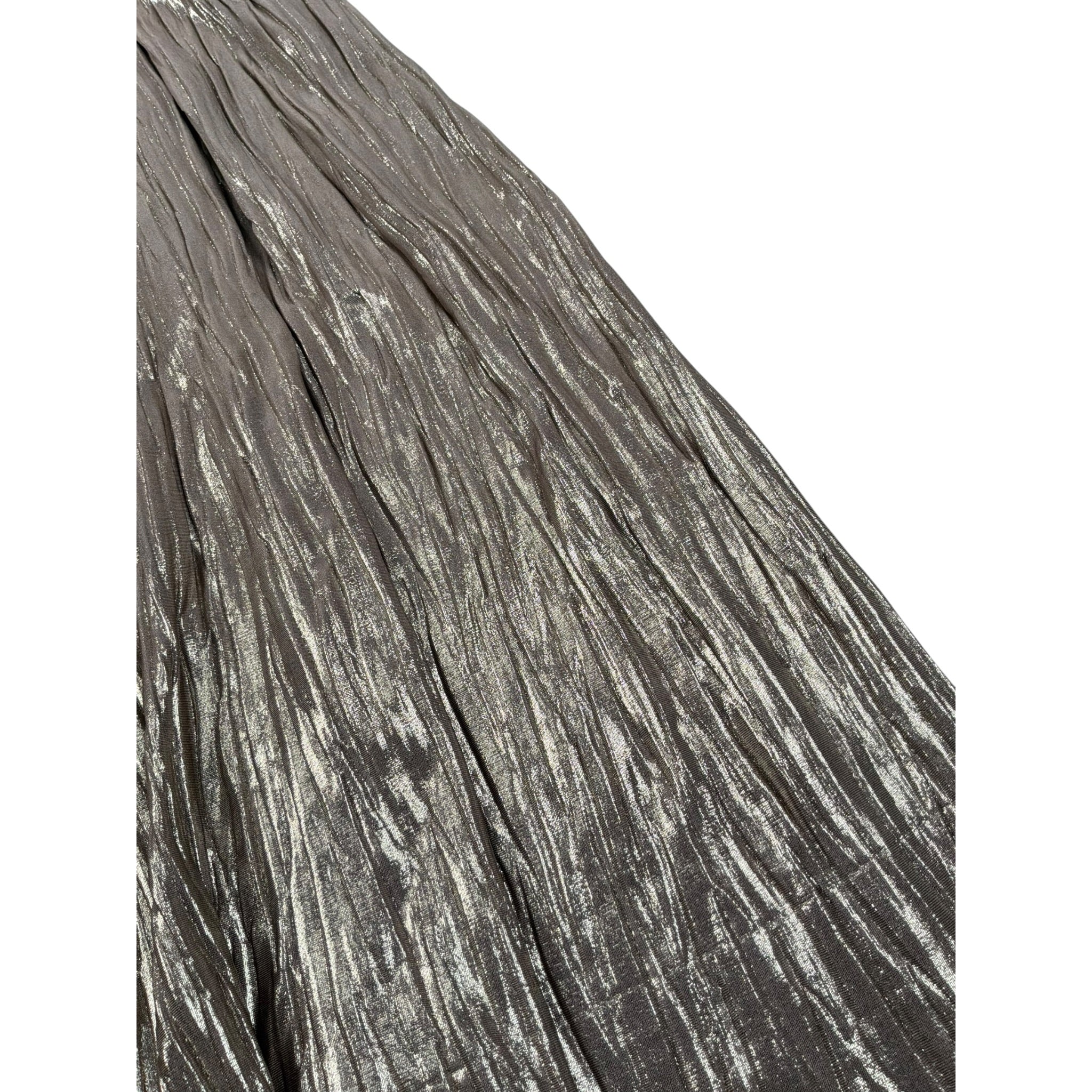 Magil Pantalone Tinta Unita Modello A Palazzo per Neonata FN25175N BRONZO MAGIL 
