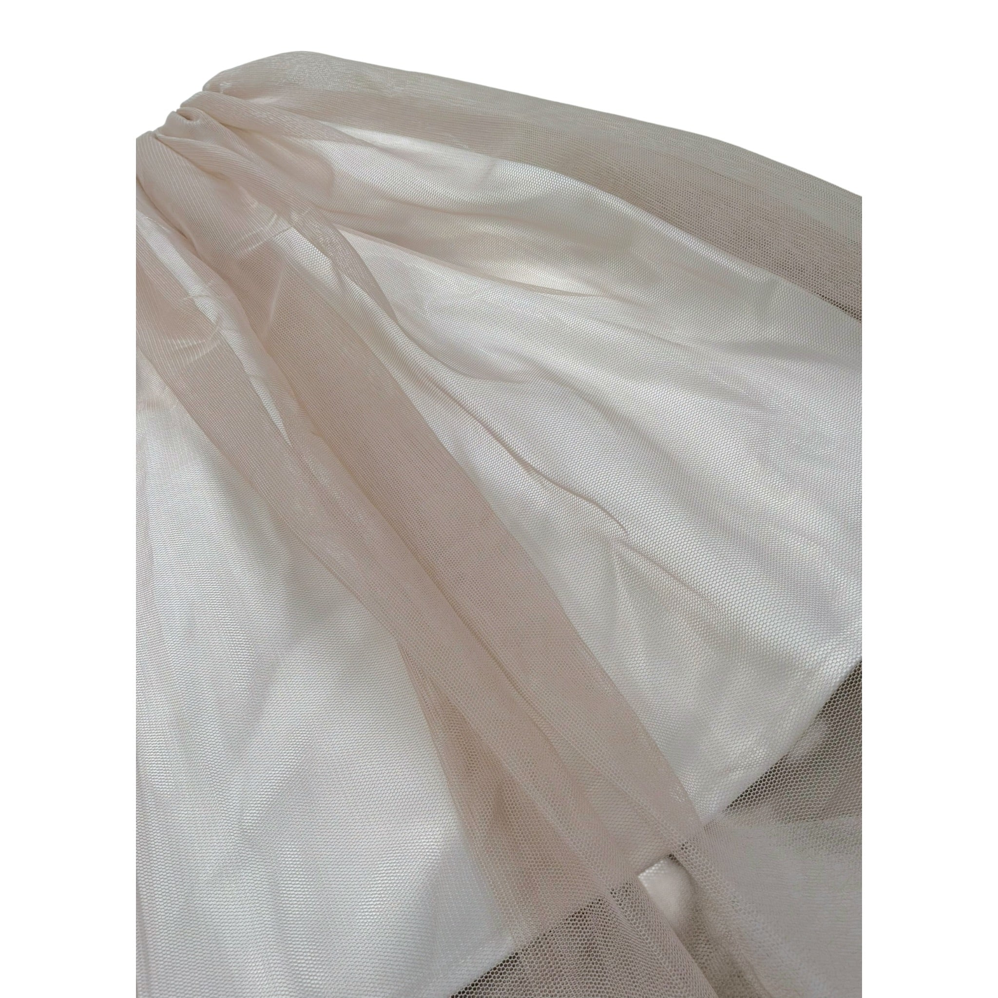 Magil Abito Cerimonia Bicolore Giromanica per Neonata HN20034 BIANCO MAGIL 