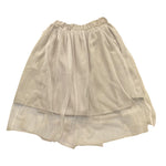 Magil Gonna Tinta Unita con Tulle per Bambina ZM24003 SABBIA MAGIL 