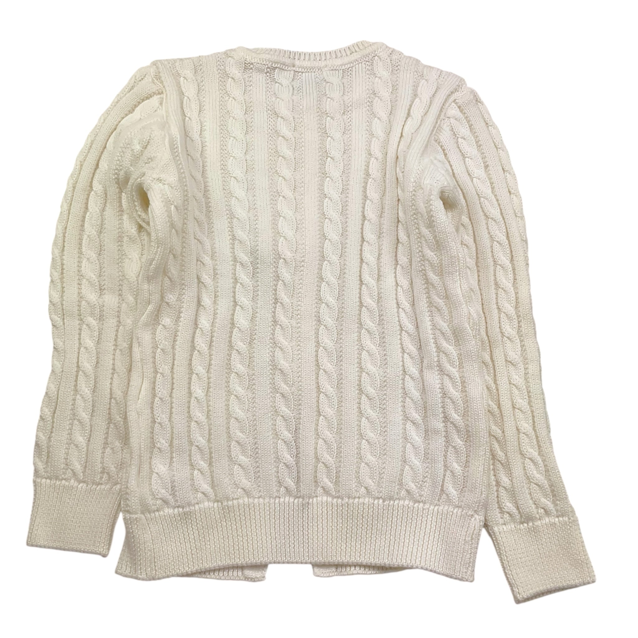 Maglifici di Verona Cardigan Tinta Unita con Bottoni per Bambina 018122 PANNA MAGLIFICI DI VERONA 