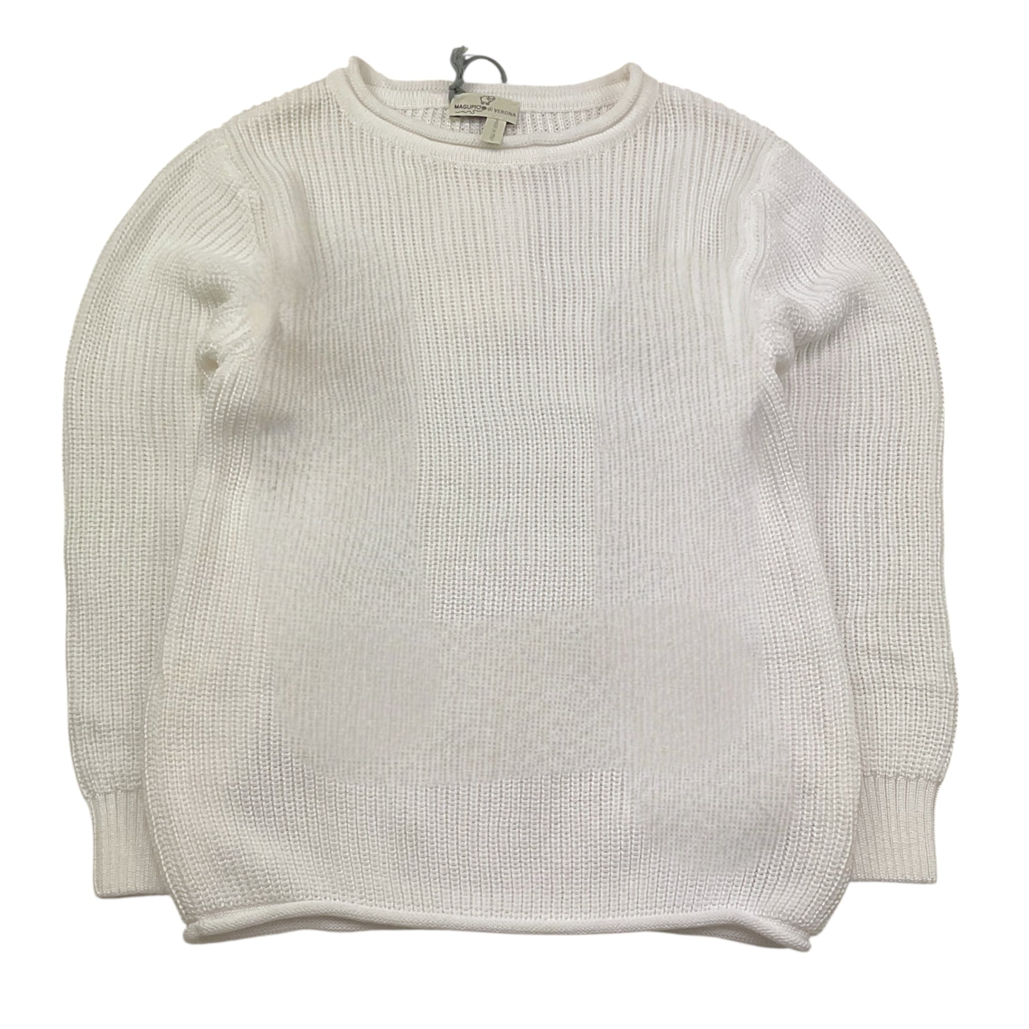 Maglifici di Verona Maglia Tinta Unita Girocollo per Bambino 018147 BIANCO MAGLIFICI DI VERONA 