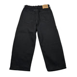 Maison Margiela Maglia Collo Alto Fantasia A Righe Nero per Bambina M60053 NERO MAISON MARGIELA 