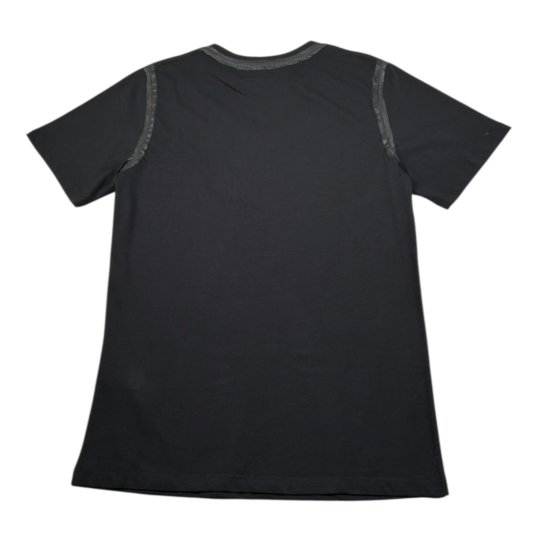 Maison Margiela T-Shirt Girocollo tinta unita Nero per Bambino M60899 NERO MAISON MARGIELA 