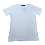 Make T-Shirt Girocollo Tinta Unita  per Bambino MK001J BIANCO MAKE 