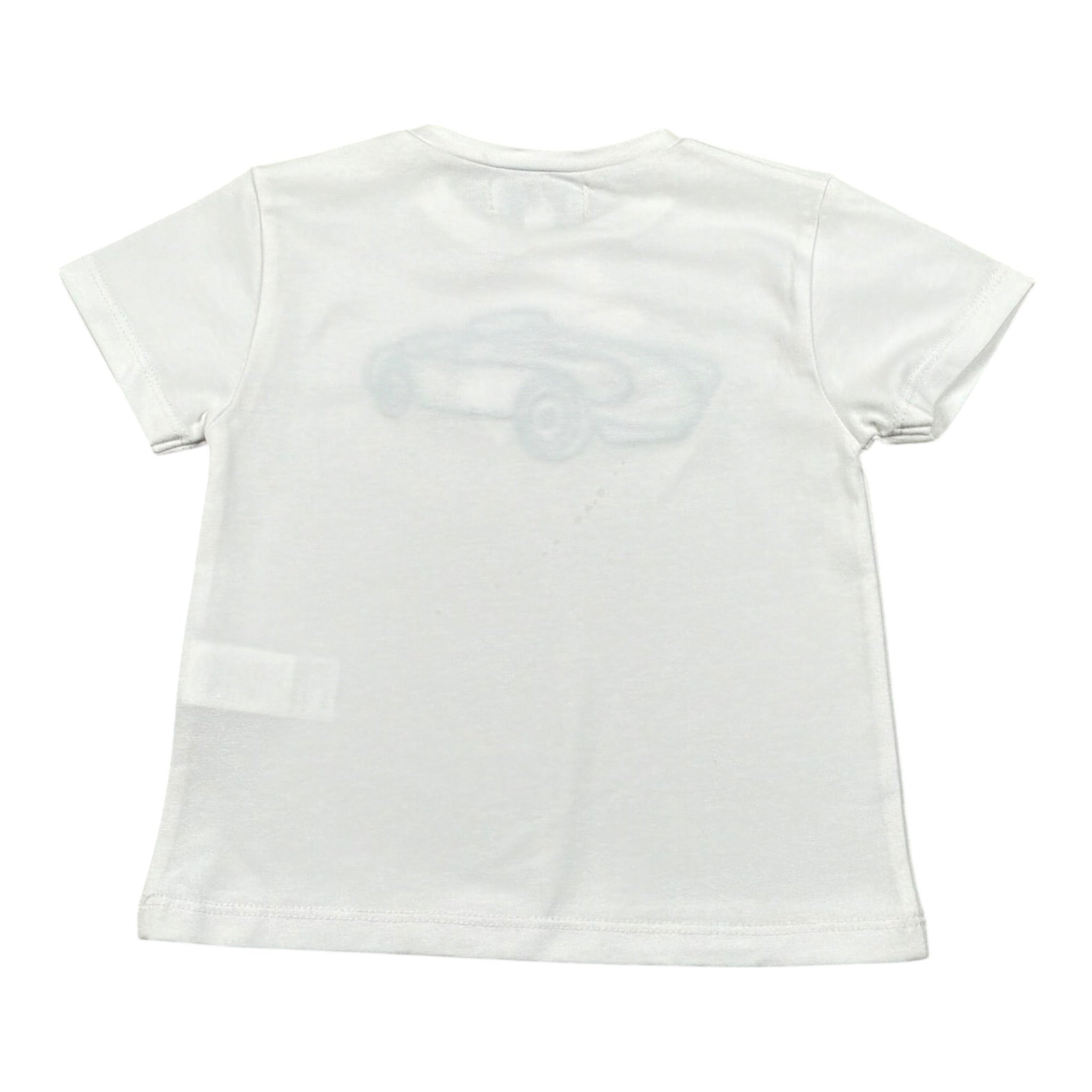 Malvi & Co T-Shirt tinta unita con Stampa Bianco per Neonato S24B205CAJJ BIANCO MALVI & CO 