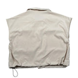 Manila Grace Camicia Mezza Manica Tinta Unita per Bambina 121SMJS25 BEIGE MANILA GRACE 