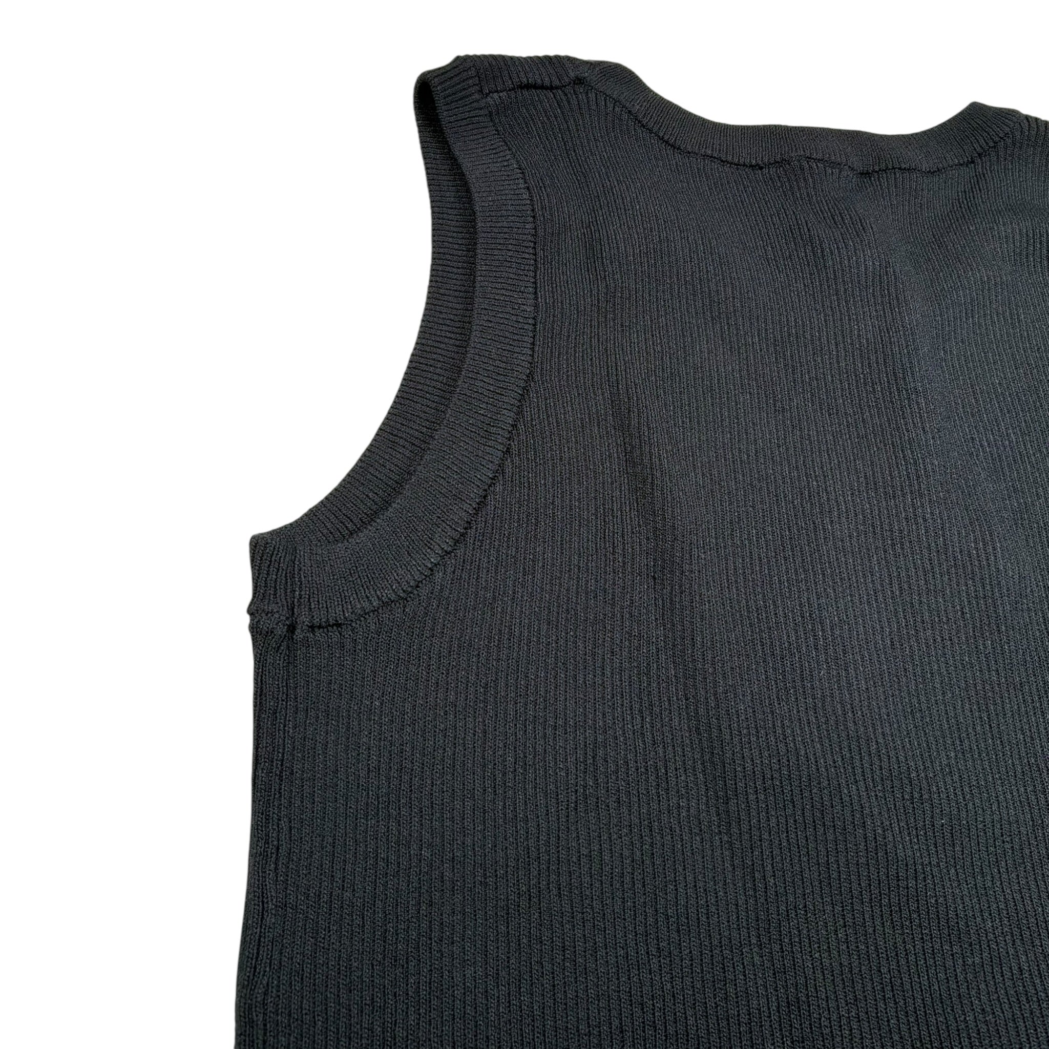 Manila Grace Canotta Girocollo Tinta Unita per Bambina MG2606 NERO MANILA GRACE 
