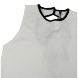 Manila Grace Abito Giromanica Tinta Unita per Bambina MG2742 BIANCO MANILA GRACE 