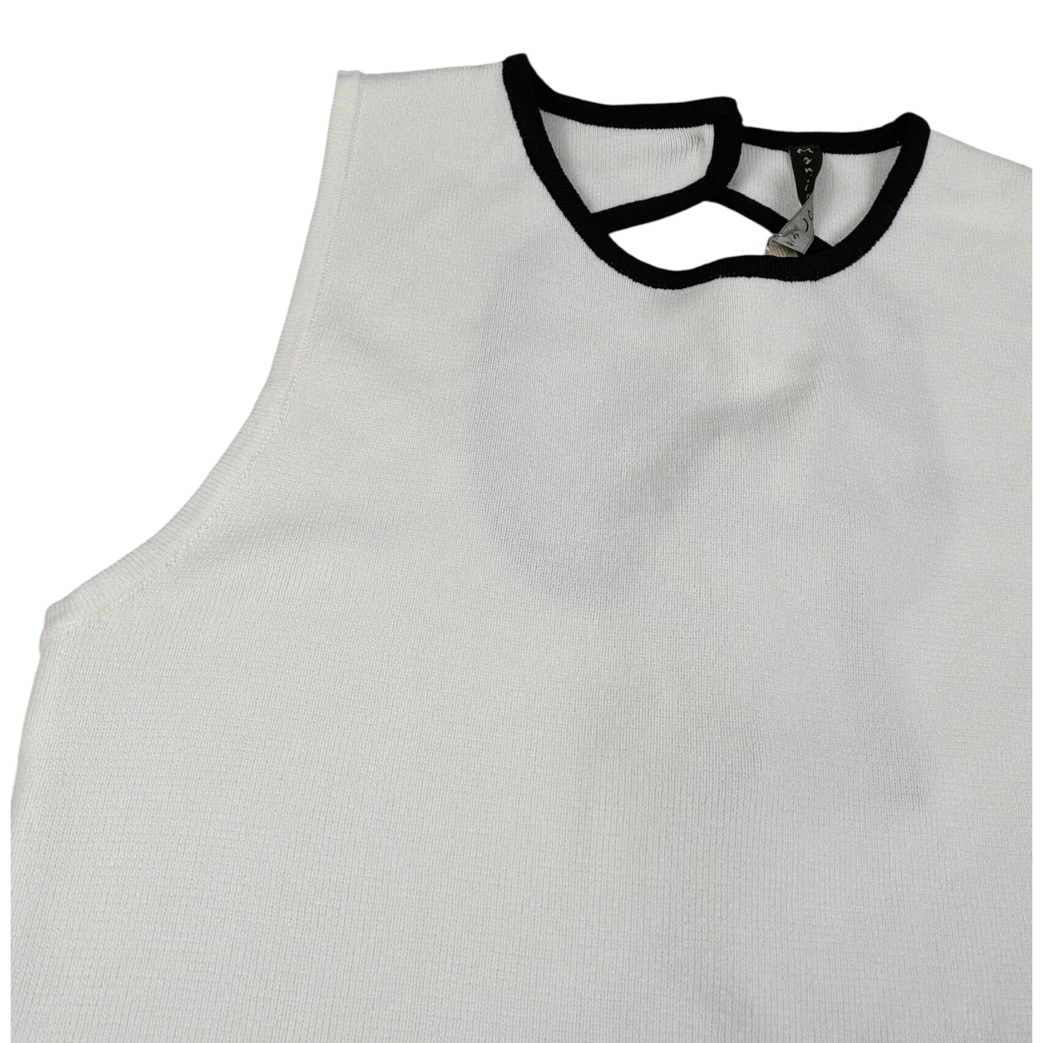 Manila Grace Abito Giromanica Tinta Unita per Bambina MG2742 BIANCO MANILA GRACE 