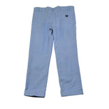Manuel & Frank Pantalone Tinta Unita con Girovita Regolabile per Bambino MF1497R AZZURRO MANUEL & FRANK 