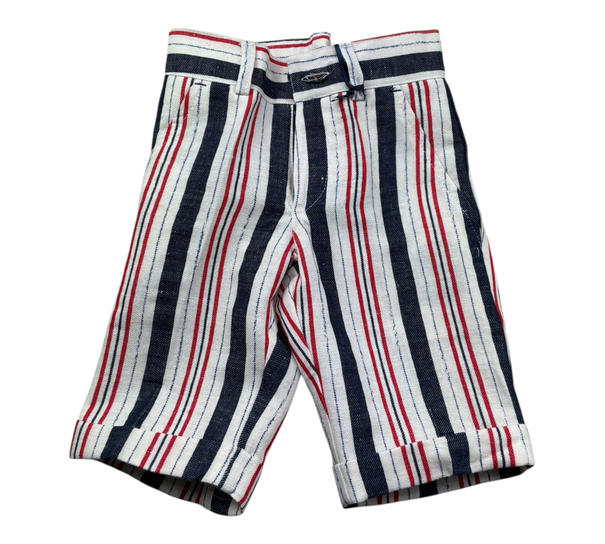 Manuel & Frank Bermuda Fantasia A Righe per Bambino MF2252B MULTICOLOR MANUEL & FRANK 