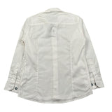 Manuel & Frank Camicia Manica Lunga Tinta Unita per Bambino MF3306B BIANCO MANUEL & FRANK 