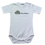 Manuel & Frank Body Mezza Manica Tinta Unita per Neonato MF7396I BIANCO MANUEL & FRANK 
