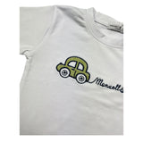 Manuel & Frank Body Mezza Manica Tinta Unita per Neonato MF7396I BIANCO MANUEL & FRANK 
