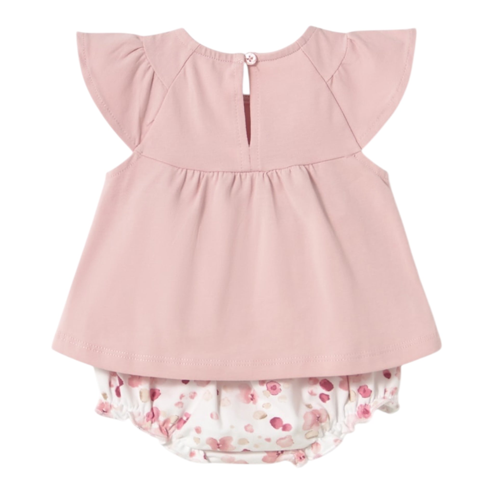 Mayoral Completo 4 Pezzi 2 T-Shirt-2 Culotte per Neonata 166327 ROSA MAYORAL 