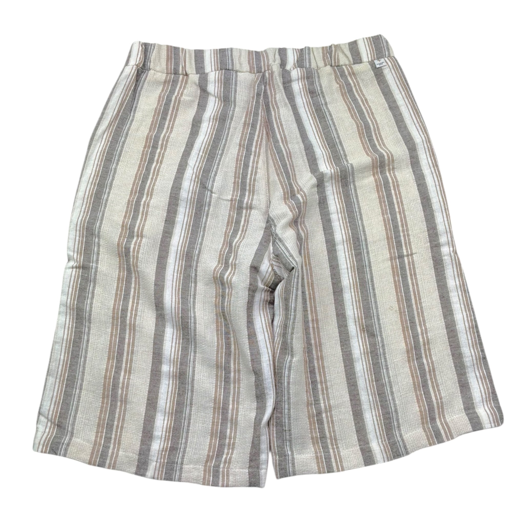 Manuel Ritz Bermuda Tinta Unita con Elastico In Vita E Fantasia A Righe per Bambino 3052 BEIGE MANUEL RITZ 