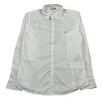 Manuel Ritz Camicia Manica Lunga tinta unita con Logo Bianco per Bambino MR0263X BIANCO MANUEL RITZ 